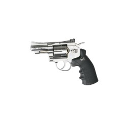 revolver gnb dan wesson 2.5 silver 4.5 co2 -plombs